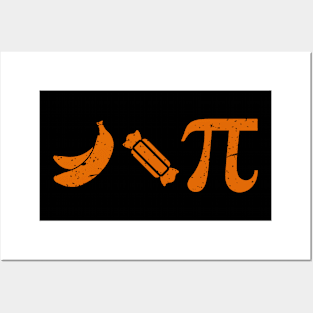 Pi Day Shirt - Banoffee Pi Algebra Math Symbol π Posters and Art